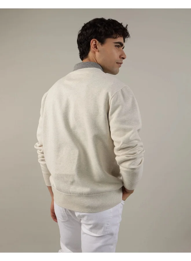 American Eagle AE Super Soft Icon Graphic Crew