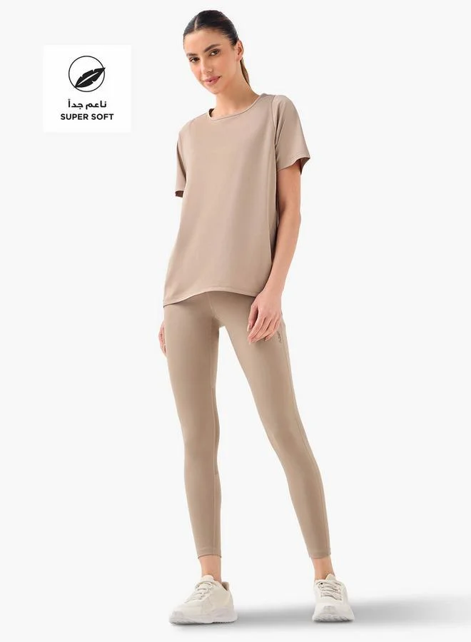 ADOT by Splash Regular Fit Performance Leggings