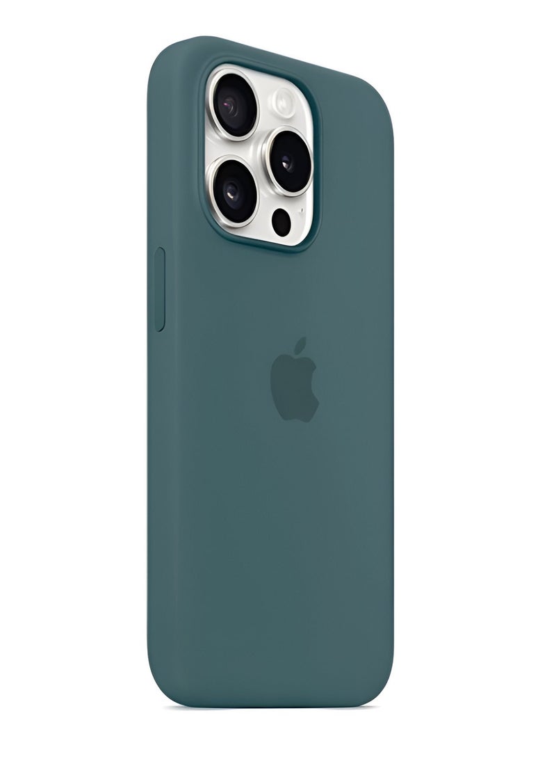 ميدا جراب سيليكون لموبايل ايفون 15 برو ماكس - 6.7 انش حماية كامل الجسم بملمس ناعم حريري غطاء مضاد للصدمات - Image 3