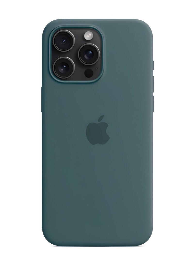 ميدا جراب سيليكون لموبايل ايفون 15 برو ماكس - 6.7 انش حماية كامل الجسم بملمس ناعم حريري غطاء مضاد للصدمات - Image 1