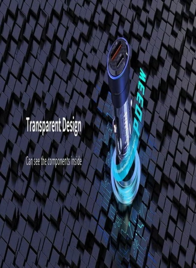 ريتشي شاحن سيارة Journey RCC-N17 – شحن سريع 33 واط مع منافذ USB-A وUSB-C ودعم PPS - Image 5