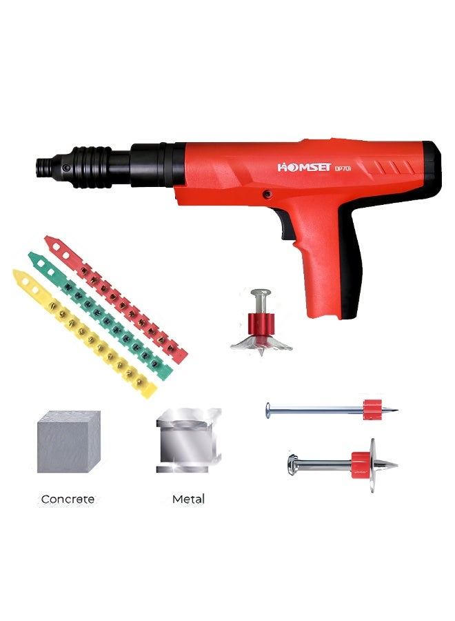 Homset DP701 Silent Nail Gun, 27 Caliber, Length 356 mm, 2.6kg - Image 2