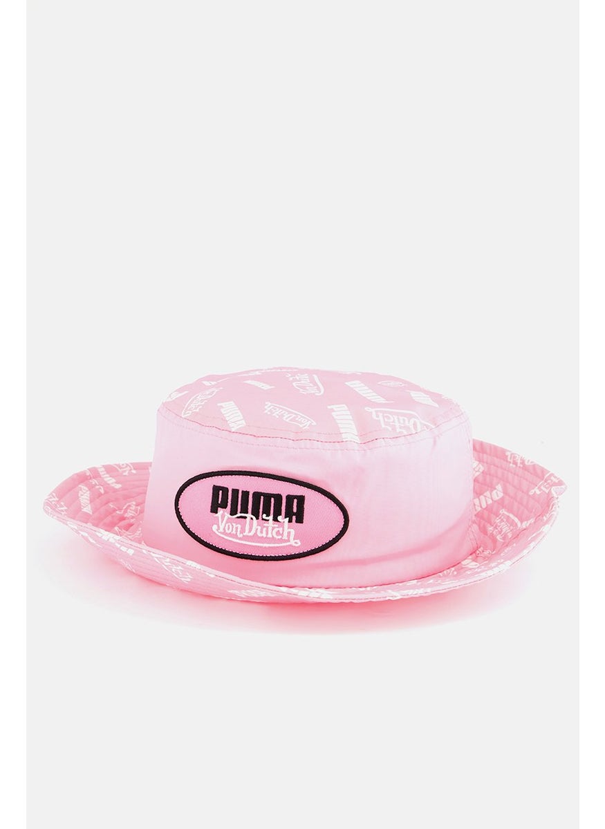 PUMA - Women X Von Dutch Bucket Hat, Prism Pink - Image 1