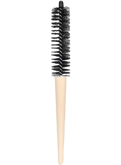 High quality wooden hair brush specially designed for use with blow-dry to enhance shine and complete styling control.