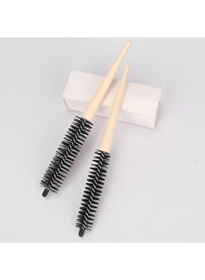 فرشة شعر خشبية عالية الجودة مصممة خصيصاً للاستخدام مع الاستشوار لتعزيز اللمعان والتحكم الكامل في التصفيف. - Image 3