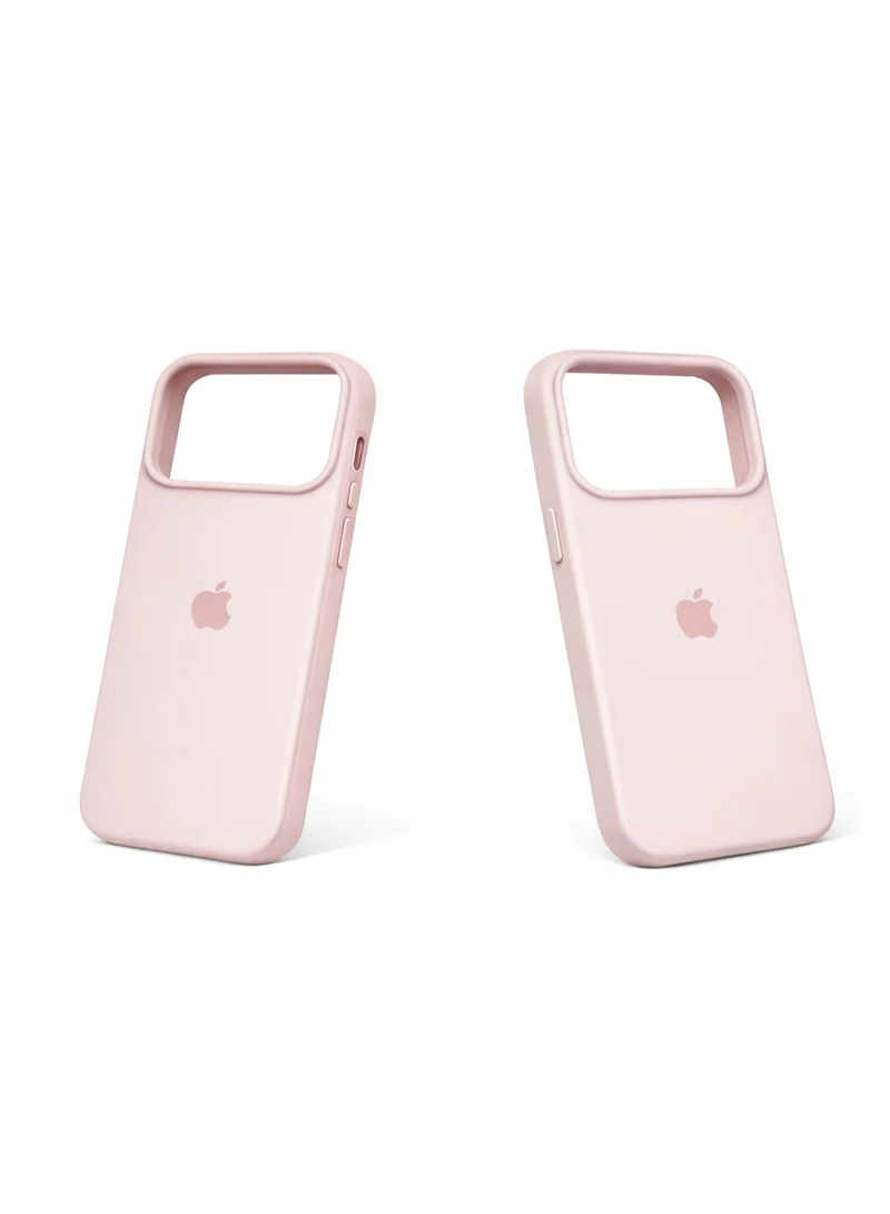 موبكوس جراب Mobcos iPhone 17 Pro Max الفاخر المصنوع من السيليكون والمزود بشحن لاسلكي مغناطيسي وشعار وردي | ملمس ناعم كالحرير | حماية مقاومة للصدمات بمعايير عسكرية | توافق مغناطيسي قوي | غطاء أنيق ونحيف