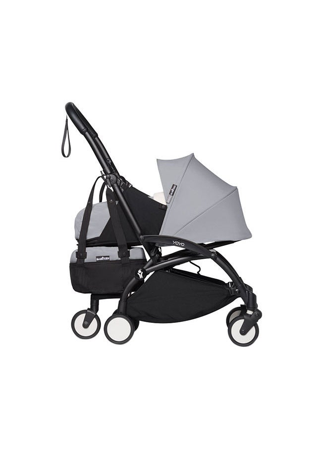 BABYZEN - Yoyo Bag, Grey Provides Additional, Sturdy Storage On The Yoyo Stroller Includes Wheel Base And Hooks - Image 1