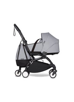 BABYZEN Yoyo Bag, Grey Provides Additional, Sturdy Storage On The Yoyo Stroller Includes Wheel Base And Hooks  - Image 4