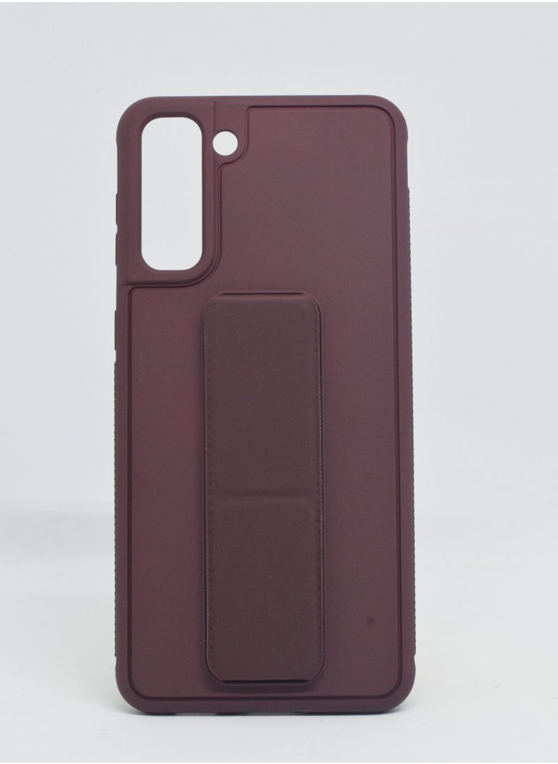 BORTONY - Protective Case Cover With Finger Grip Stand For Samsung Galaxy S21 Plus - Image 1
