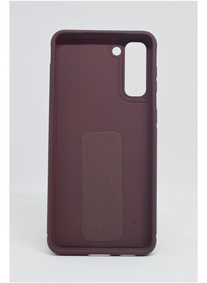 BORTONY - Protective Case Cover With Finger Grip Stand For Samsung Galaxy S21 Plus - Image 1