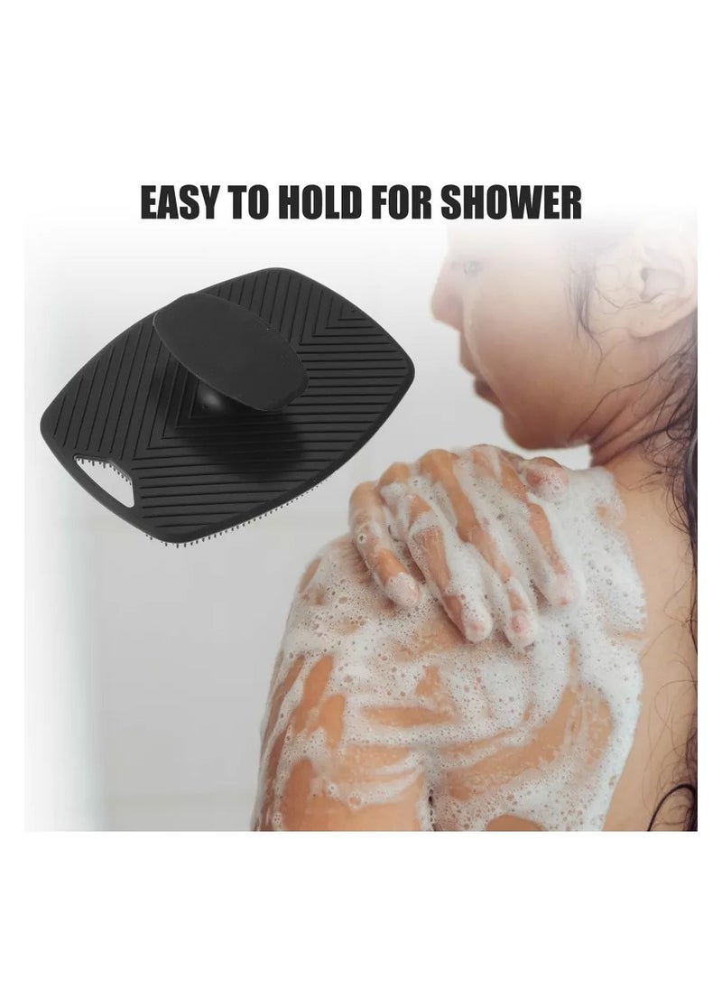 Generic - Unique Soft Silicone Handheld Body Scrubber Bath Brush - Image 1