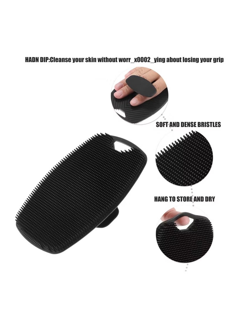 Generic - Unique Soft Silicone Handheld Body Scrubber Bath Brush - Image 1