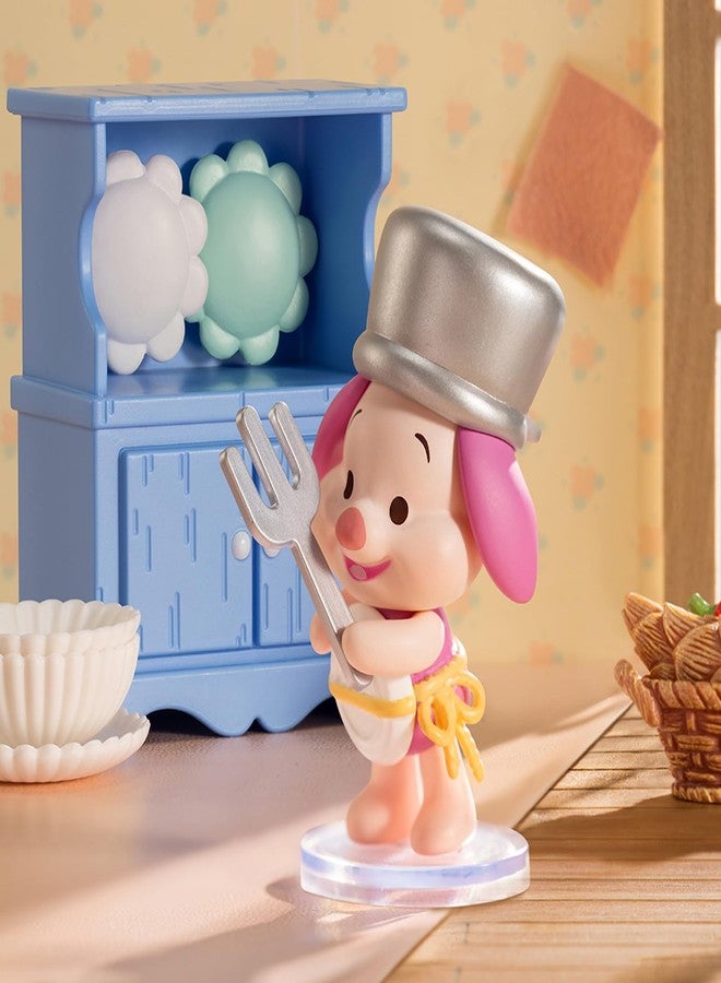 MINISO Disney Winnie The Pooh Blind Box Staying Home Series - Cute Ornament Collectible PVC Desk Decor Surprise Gift for Easter, Birthday and Housewarming (Single Box, Random Style) - Image 3