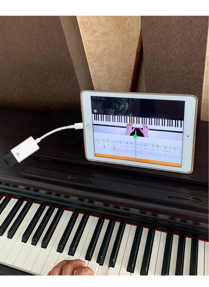 ELTRAZONE [Apple MFi Certified] Lightning to USB Camera Adapter for iPhone iPad, USB 3.0 OTG Data Sync Cable Adapter Compatible with iPhone 12 11 XS XR X 8 7 iPad to Card Reader Keyboard Mouse USB Flash Drive - Image 4