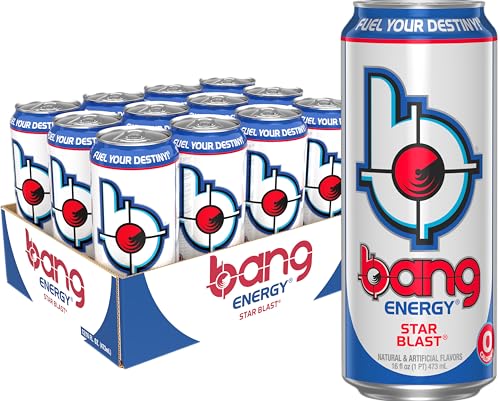 Bang مشروب الطاقة بانغ إنرجي ستار بلاست خالي من السكر 16 أونصة - Image 1