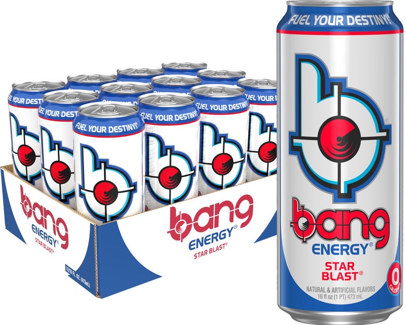 Bang مشروب الطاقة بانغ إنرجي ستار بلاست خالي من السكر 16 أونصة - Image 3