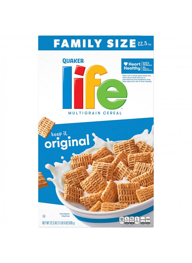 Quaker Life Original Cereal, 22.3OZ Box - pzsku/ZDEE9D615B6D88207E5F4Z/45/_/1731077957/5b751ab2-cd51-4e6d-81e8-3acbcb0d181c