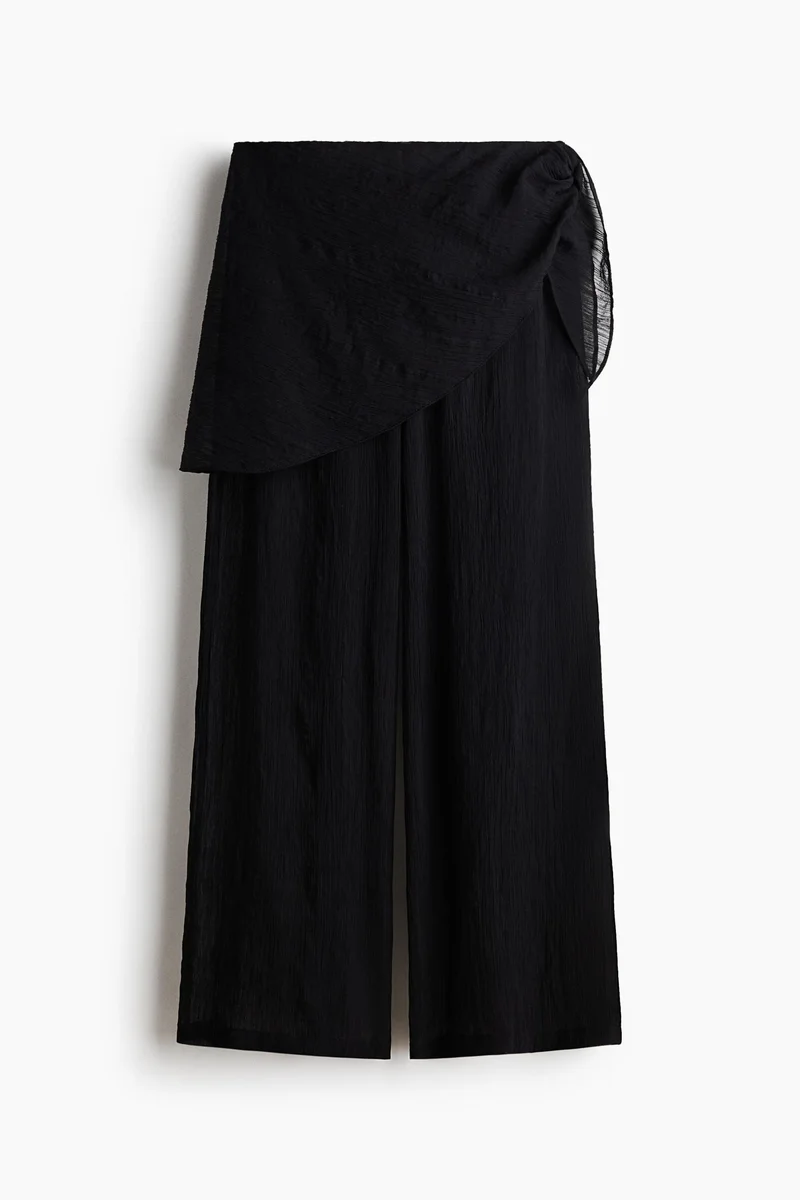 H&M Scarf-detail beach trousers