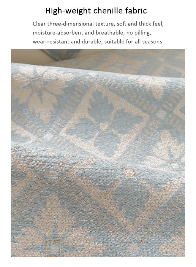 Sofa Cover Sofa Pad  French Style High-Grade Sofa Cushions For All Seasons Couch Furniture Protector Modern Chenille Non-Slip Cushions Sofa Cover Cloth  Multi -Sized Wear Resistance, Dirty, Washing, Can Be Removed  - Image 2