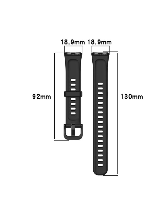 Silicone Watchband For Huawei Band 8 Huawei Band 9 Strap Smartwatch Wristbandbracelet Wriststrap Sport Replacement - Image 2