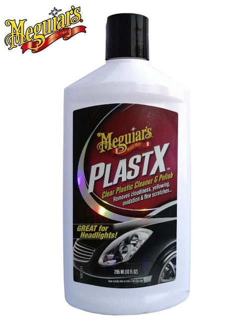 G12310 PlastX Clear Plastic Cleaner & Polish - 295ml