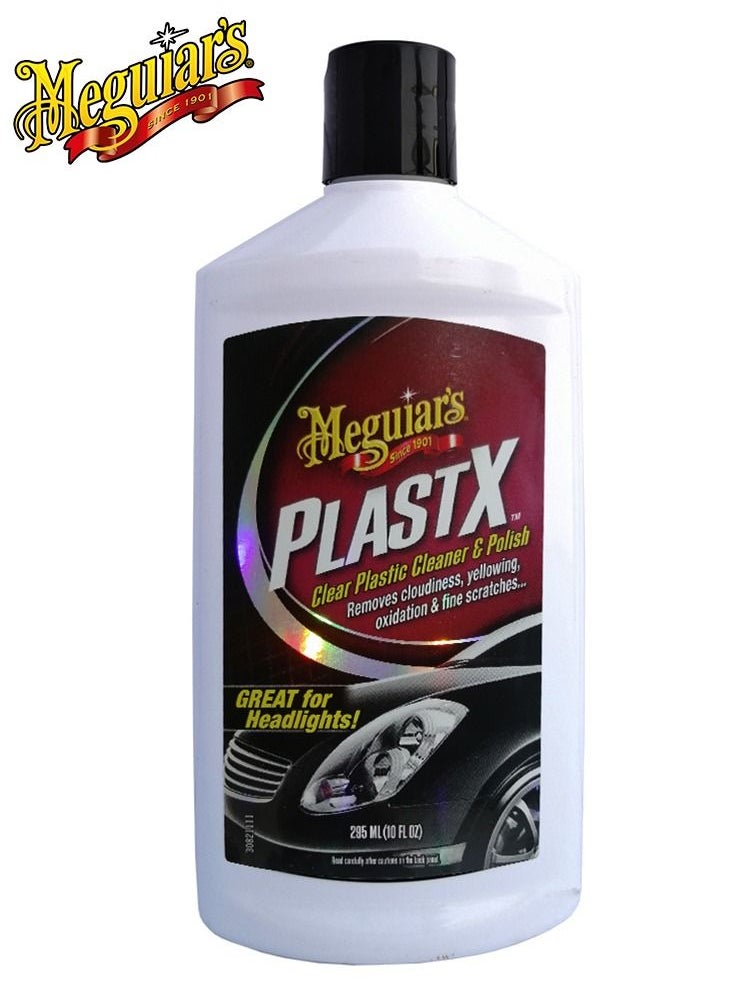Meguiar's - G12310 PlastX Clear Plastic Cleaner & Polish - 295ml - Image 1
