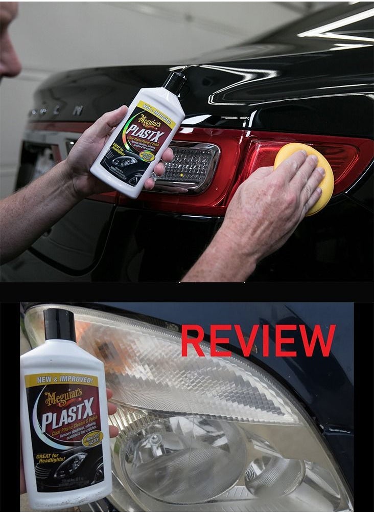 Meguiar's - G12310 PlastX Clear Plastic Cleaner & Polish - 295ml - Image 1