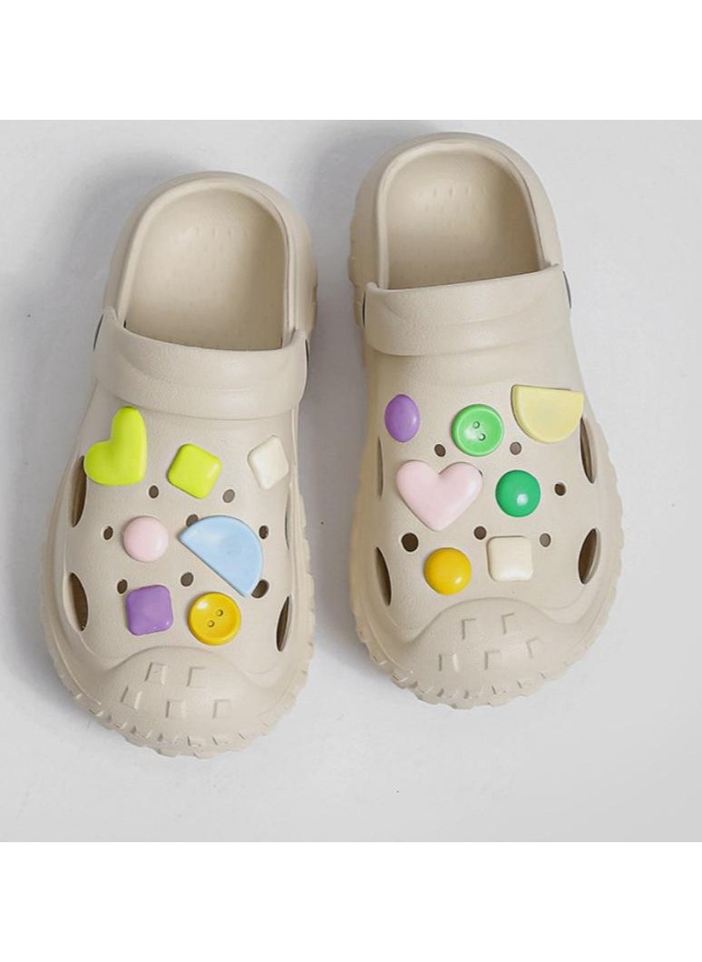 KUYING Wear Non Slip Lightweight Perforated Shoes For External Wear 