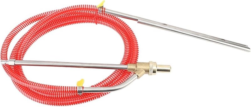 Red Wet Sandblaster Attachment Kit For Pressure Washer Remove Paint Graffiti - Image 4