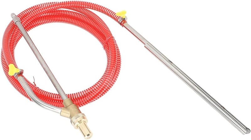 Red Wet Sandblaster Attachment Kit For Pressure Washer Remove Paint Graffiti - Image 3