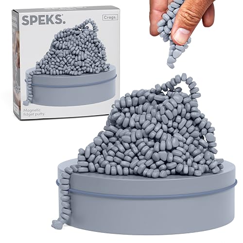 Speks سبكس كراجز الأصلية فريت معجون 1000 حجر مغناطيسي في علبة لعبة تخفيف التوتر للبالغين والمراهقين هدية عيد الميلاد مات سلايت كبيرة - Image 1