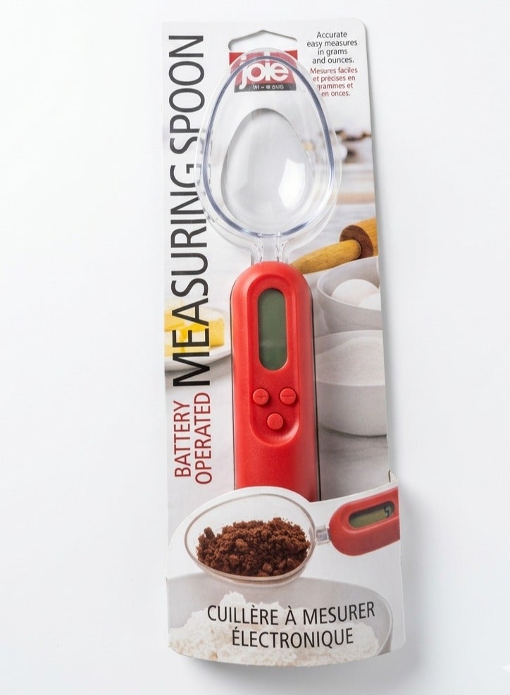Joie Battery Operated Measuring Spoon Assorted 1 Piece Digital Kitchen Scale Spoon with LCD Display Gram and Ounce Measurement Tool for Baking Coffee Spices Powder Food Measuring Spoon - Image 2