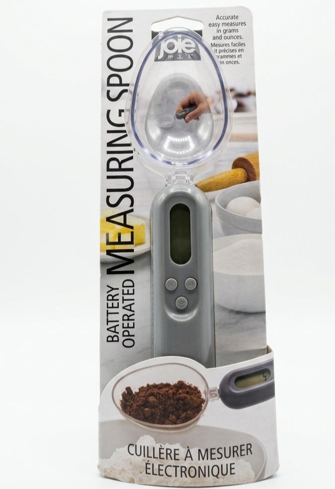 Joie Battery Operated Measuring Spoon Assorted 1 Piece Digital Kitchen Scale Spoon with LCD Display Gram and Ounce Measurement Tool for Baking Coffee Spices Powder Food Measuring Spoon - Image 3