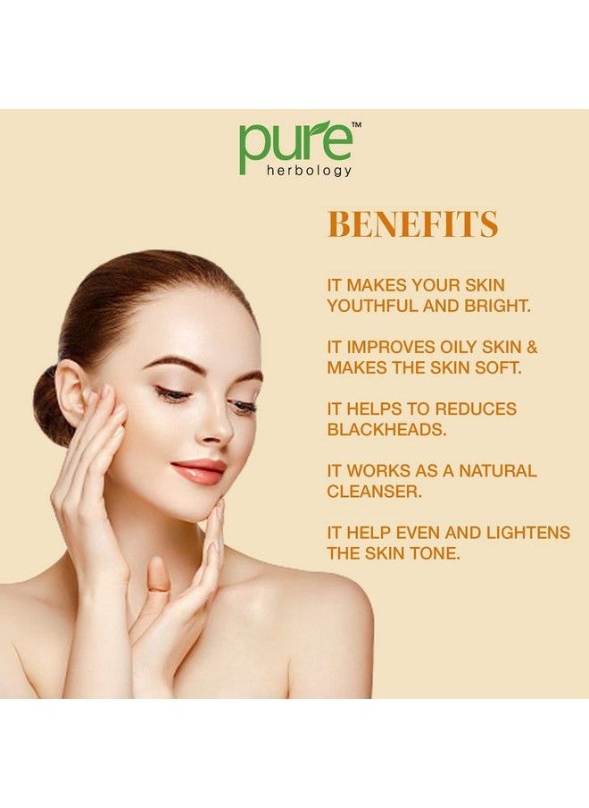 Pure Herbology - Pure And Natural Orange Peel Powder For Skin Whitening Facial Care (100Gm) - Image 1