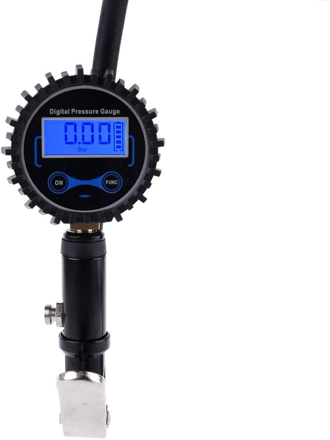 Heavy Duty Electric Air Compressor With Pressure Gauge For Car Truck Motorcycle - Image 5