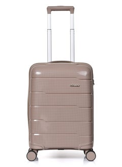 MORANO MORANO | Cabin Trolley Bag | Brown | 20 inches | 4WD wheels | Hard material | PP material | 1Piece | Safety Lock  - Image 2