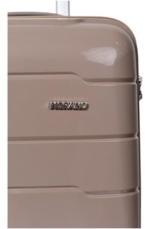MORANO MORANO | Cabin Trolley Bag | Brown | 20 inches | 4WD wheels | Hard material | PP material | 1Piece | Safety Lock  - Image 4