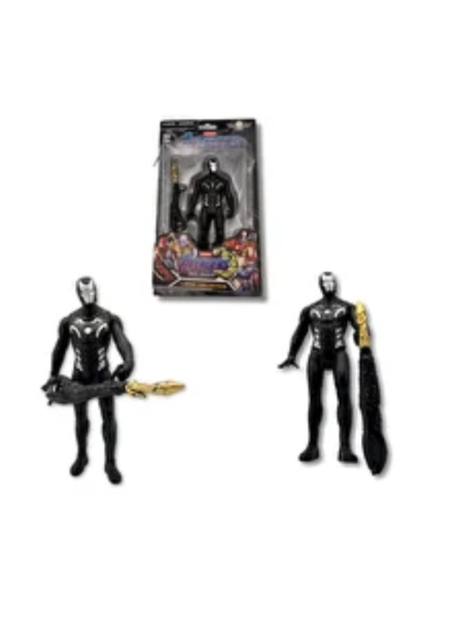 Avengers Action Figures 3-Pack - 6-Inch Scale Toy| Thor, Iron Man War Machine, Iron Spider-Man | Endgame Collection | Ages 4+ | Premium Quality - Image 3