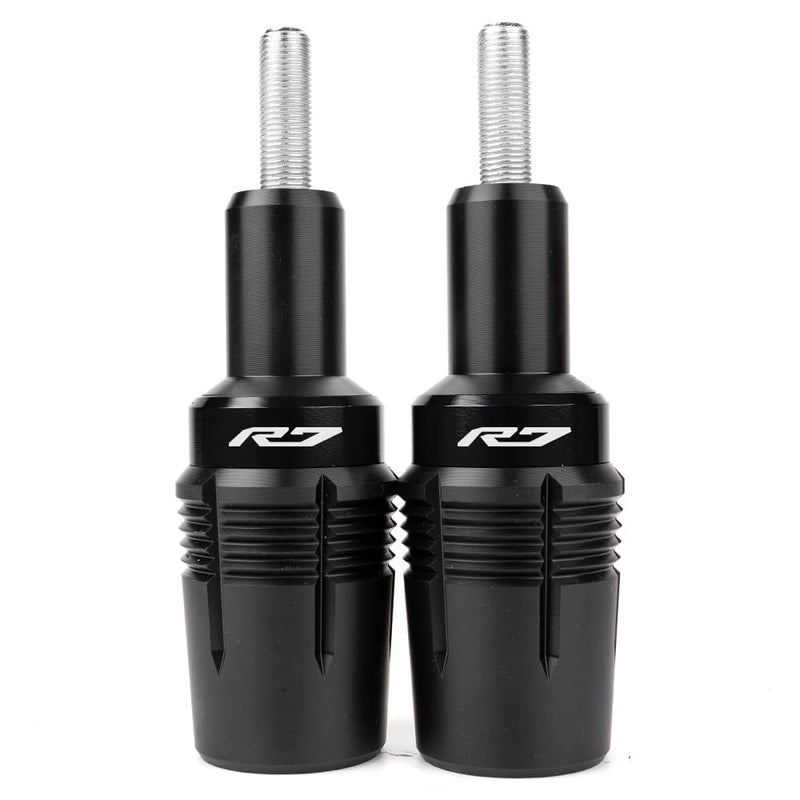 MOWOK Frame Sliders for Yamaha R7 YZFR7 2021 2022 2023 2024 2025 Motorcycle Accessories Crash Protection pad Bobbins Pad Falling Protector Frame Sliders YZFR7 Black