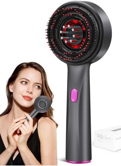 Portable Electric Vibration Massage Comb Scalp Oil Applicator and Hair Follicle Massager for Hair Growth and Anti-Hair Loss