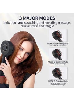 Bosidin Portable Electric Vibration Massage Comb Scalp Oil Applicator and Hair Follicle Massager for Hair Growth and Anti-Hair Loss  - Image 2