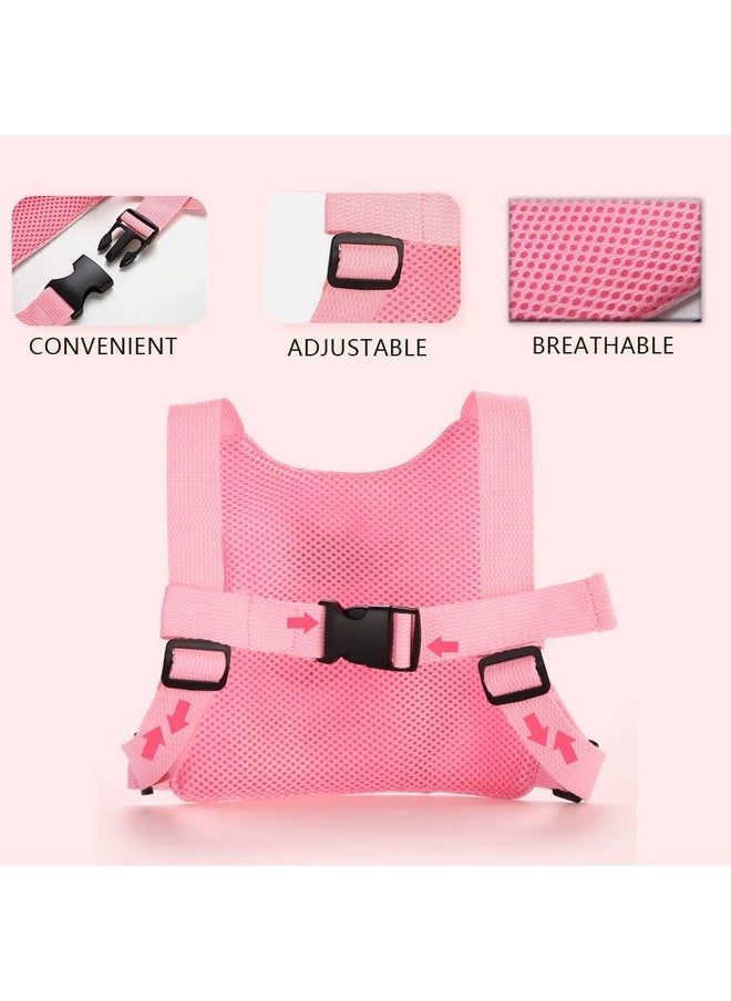 FITARTS Toddlers Leash + Anti Lost Wrist Link Child Kids Safety Harness Kids Walking Wristband Assistant Strap Belt For Girl Pink Christmas Gift (Pink2)  - Image 5