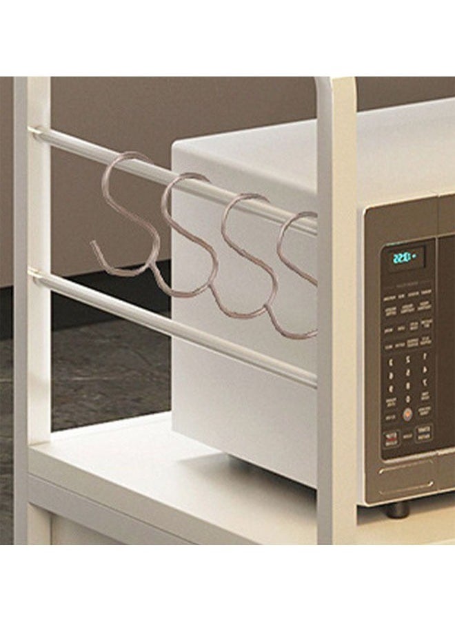 NKX - Multi functional 2-Tier Kitchen Rack with 4 Storage Cabinet - Image 1