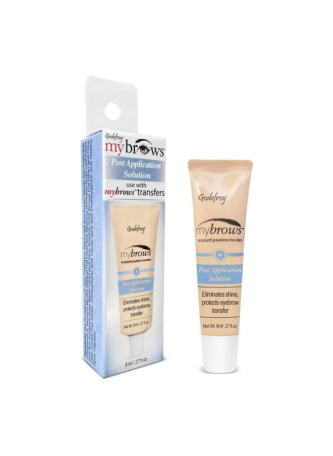 Godefroy - Godefroy Mybrows Post Application Solution To Extend the Life and Remove Shine for Temporary Tattoos, Eyebrow Transfers, & Brow Stamps, .27 Oz - Image 1