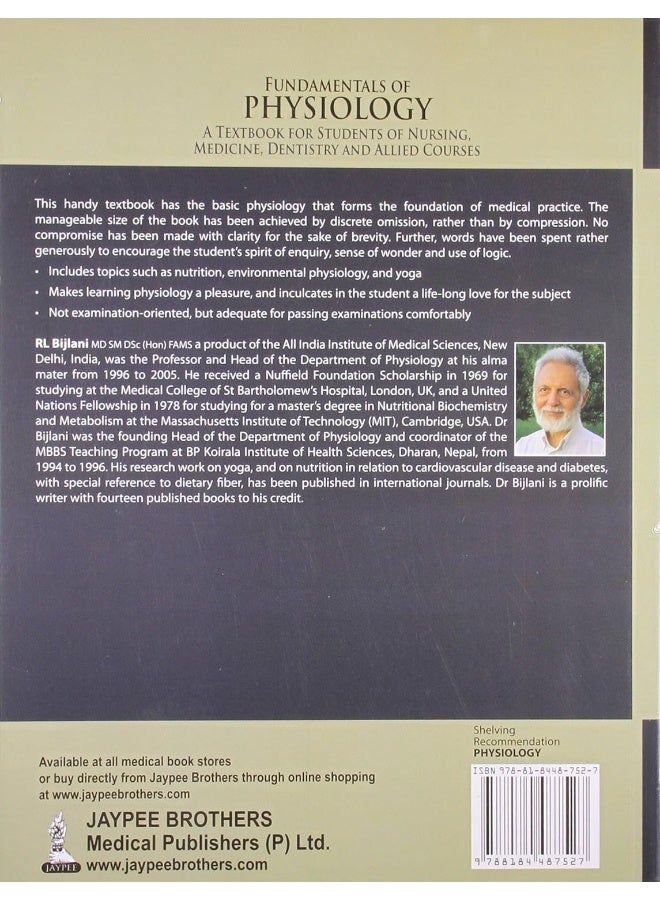 Fundamentals of Physiology: A Textbook for Students of Nursing, Medicine, Dentistry and Allied Courses - Image 2