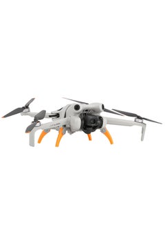 Generic طقم تمديد معدات الهبوط القابلة للطي لملحقات طائرة DJI Mini 4 Pro بدون طيار باللون البرتقالي  - Image 1