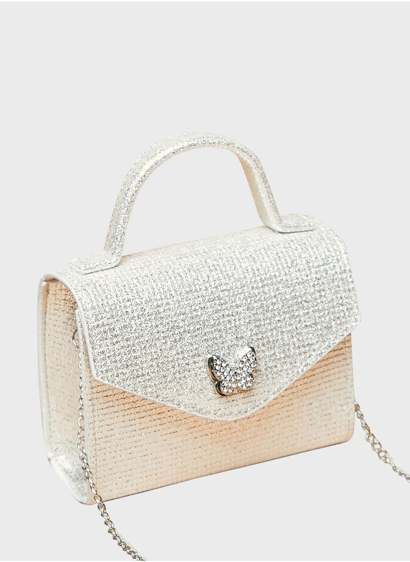 shoexpress - Kids Top Handle  Flap Over Crossbody - Image 1