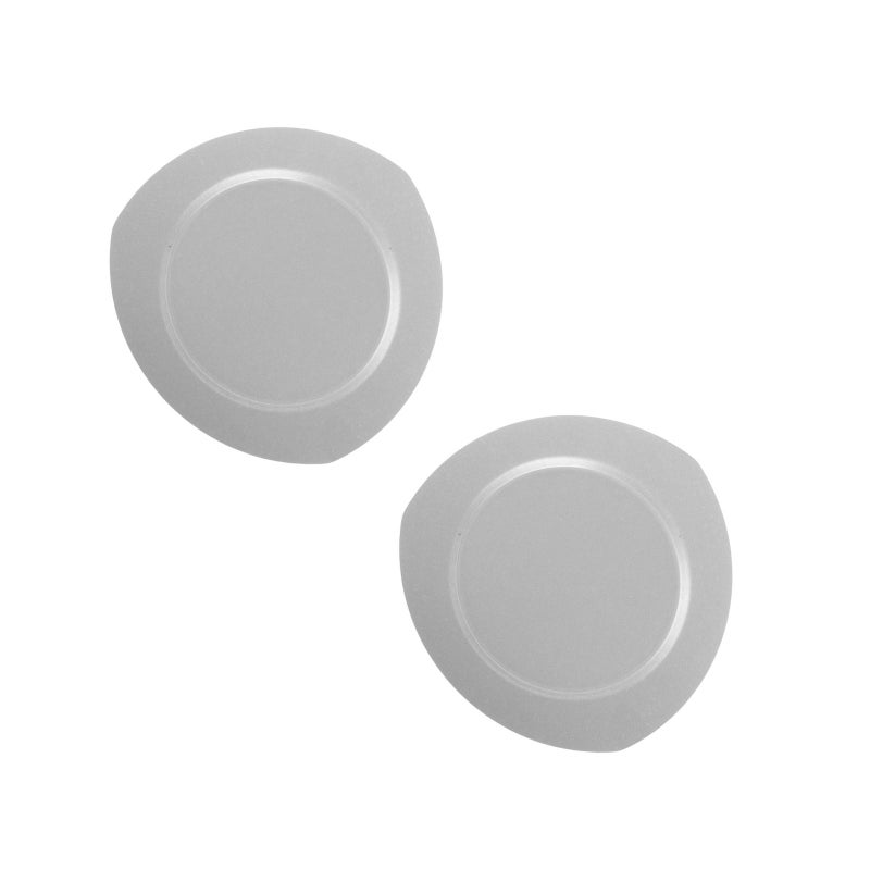 2pcs Seasoning Dishes Stainless Plate Dinner For Kids Toddlers Children Feeding Serving Camping Dessert - Image 1