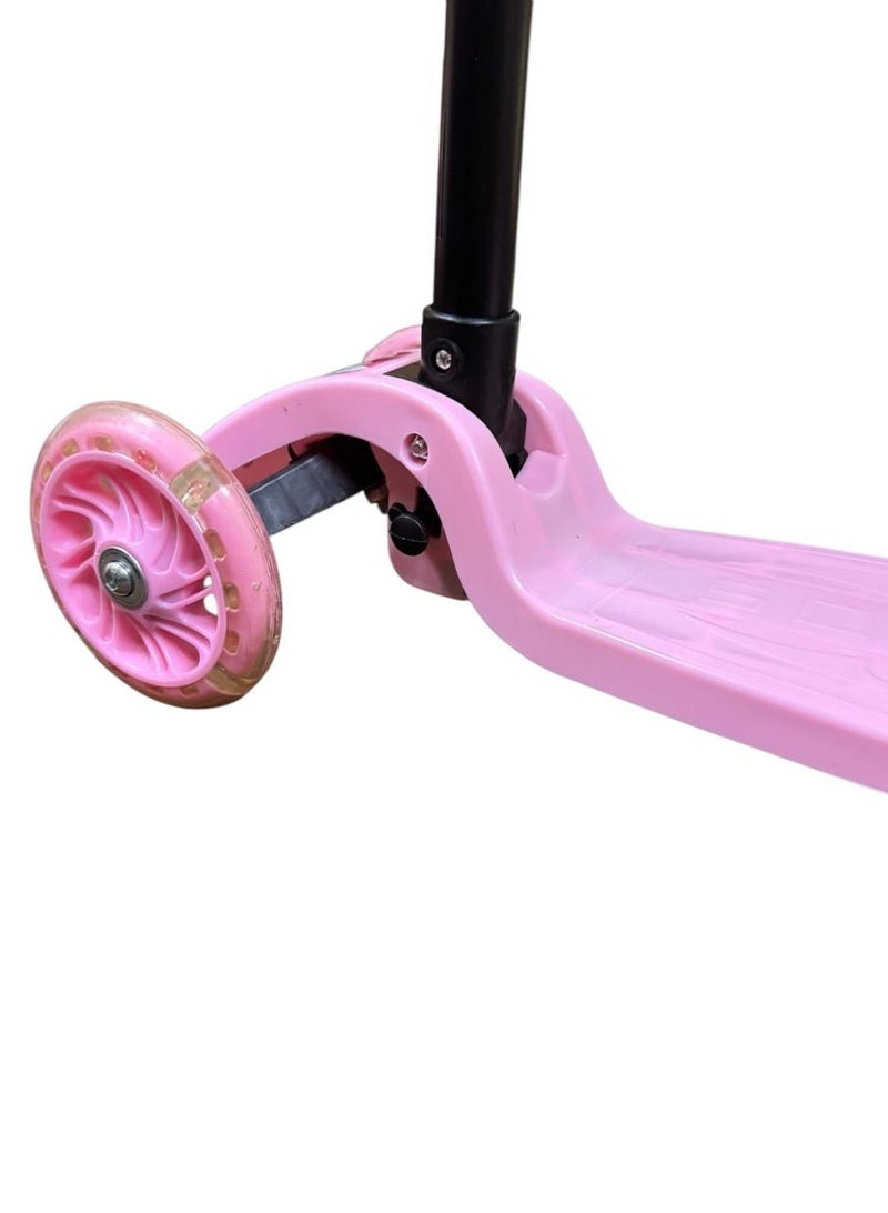 Cute ninos 3 Wheels Children's Scooter - Steady and Fun Design with High Security (Pink) - Image 5