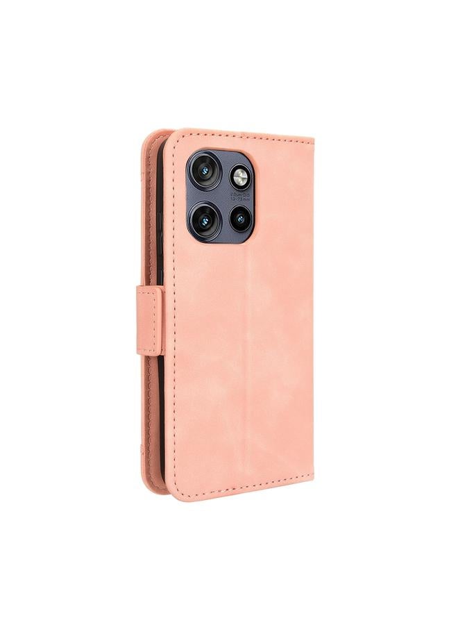 erorex Case For Motorola Moto S50 5G / Edge 50 Neo Skin Feel Calf Texture Card Slots Leather Phone Case - Image 3
